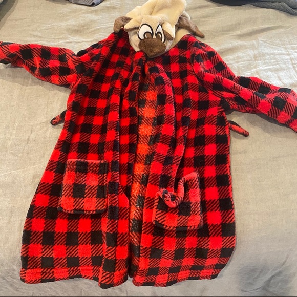Cat & Jack Pajamas Boys Reindeer Robe Poshmark
